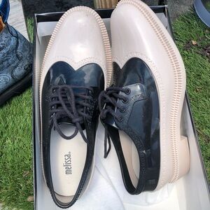 Melissa Two-Tone WOMEN’S Shoes - Black and Cream